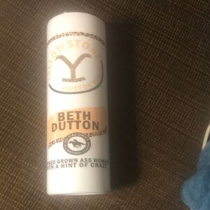 Beth Dutton stainless steel cup